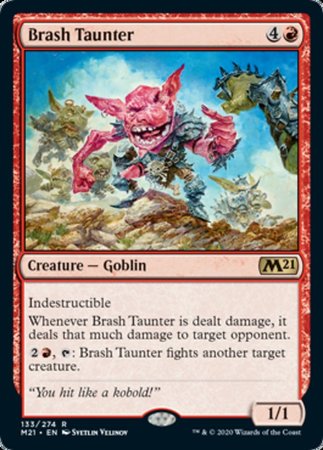 Brash Taunter [Core Set 2021] | Exor Games Bridgewater