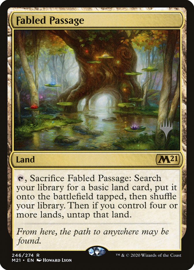 Fabled Passage (Promo Pack) [Core Set 2021 Promos] | Exor Games Bridgewater