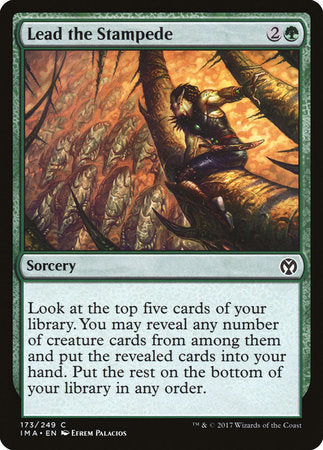 Lead the Stampede [Iconic Masters] | Exor Games Bridgewater