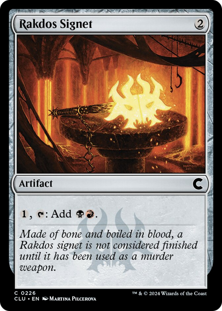 Rakdos Signet [Ravnica: Clue Edition] | Exor Games Bridgewater