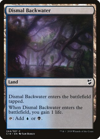 Dismal Backwater [Commander 2018] | Exor Games Bridgewater