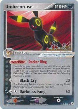 Umbreon ex (112/115) (Eeveelutions - Jimmy Ballard) [World Championships 2006] | Exor Games Bridgewater