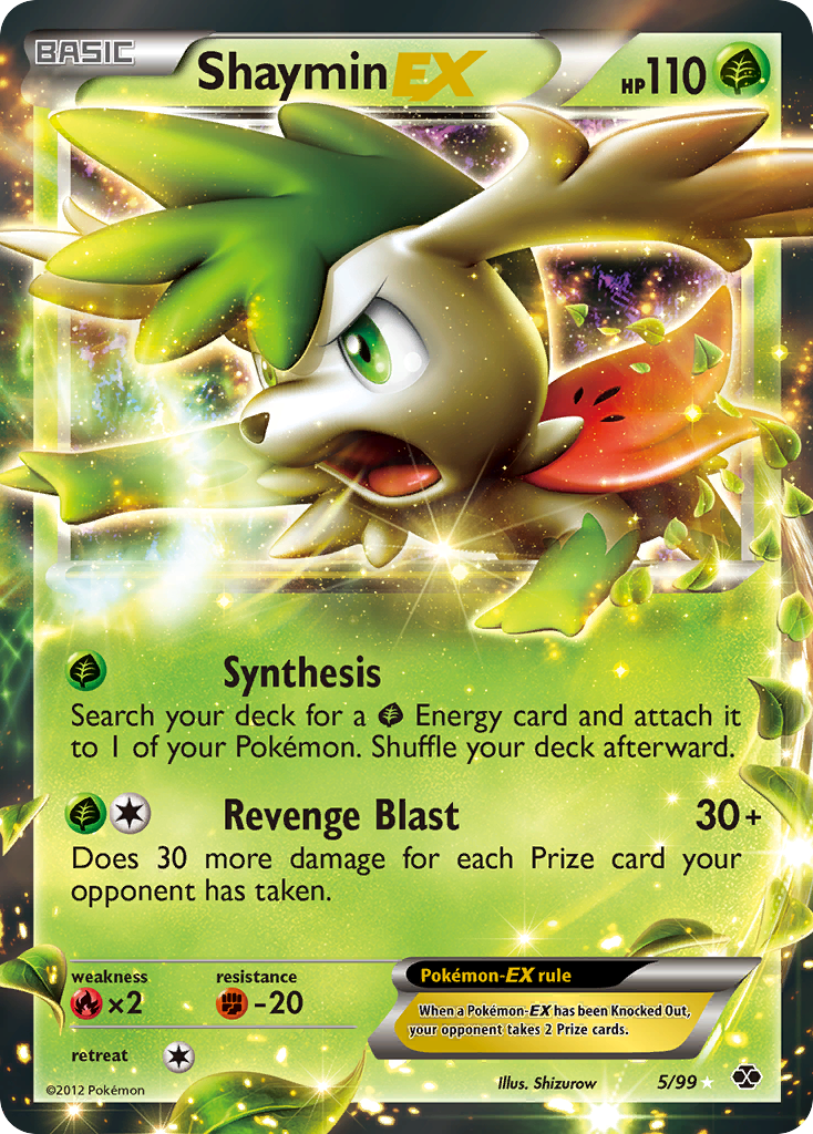 Shaymin EX (5/99) [Black & White: Next Destinies] | Exor Games Bridgewater