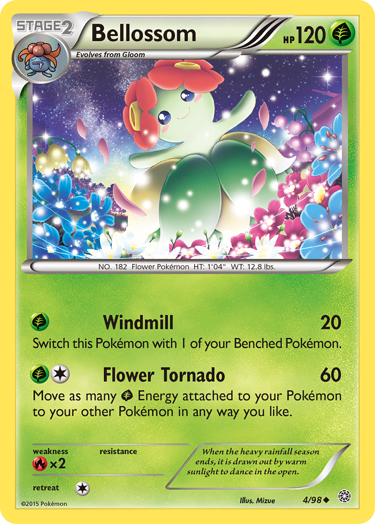 Bellossom (4/98) [XY: Ancient Origins] | Exor Games Bridgewater