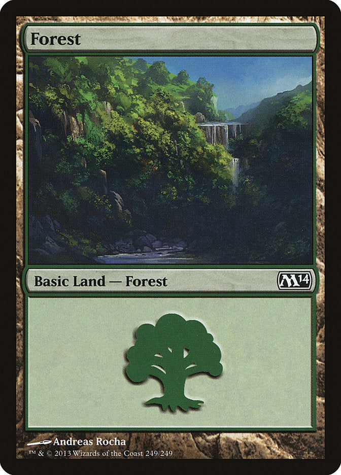 Forest (249) [Magic 2014] | Exor Games Bridgewater