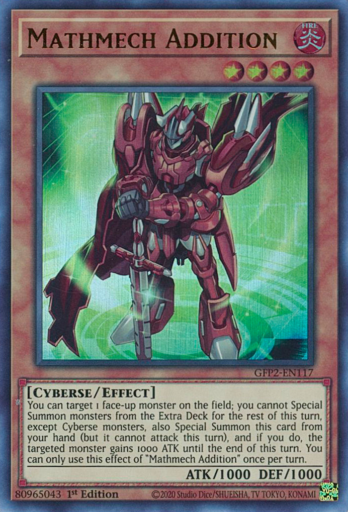 Mathmech Addition [GFP2-EN117] Ultra Rare | Exor Games Bridgewater