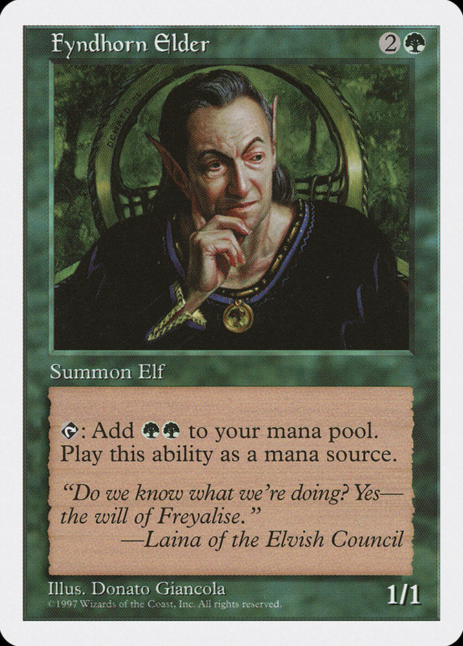 Fyndhorn Elder [Fifth Edition] | Exor Games Bridgewater