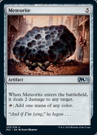 Meteorite [Core Set 2021] | Exor Games Bridgewater