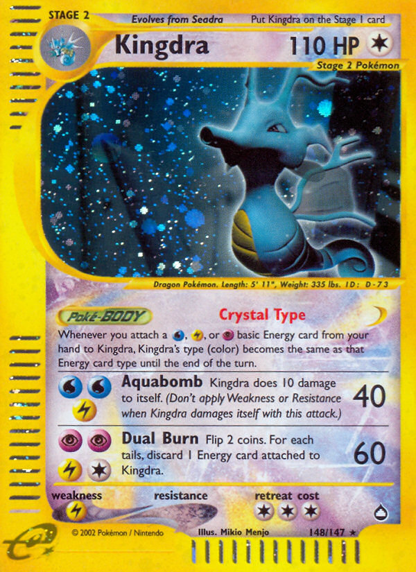 Kingdra (148/147) [Aquapolis] | Exor Games Bridgewater