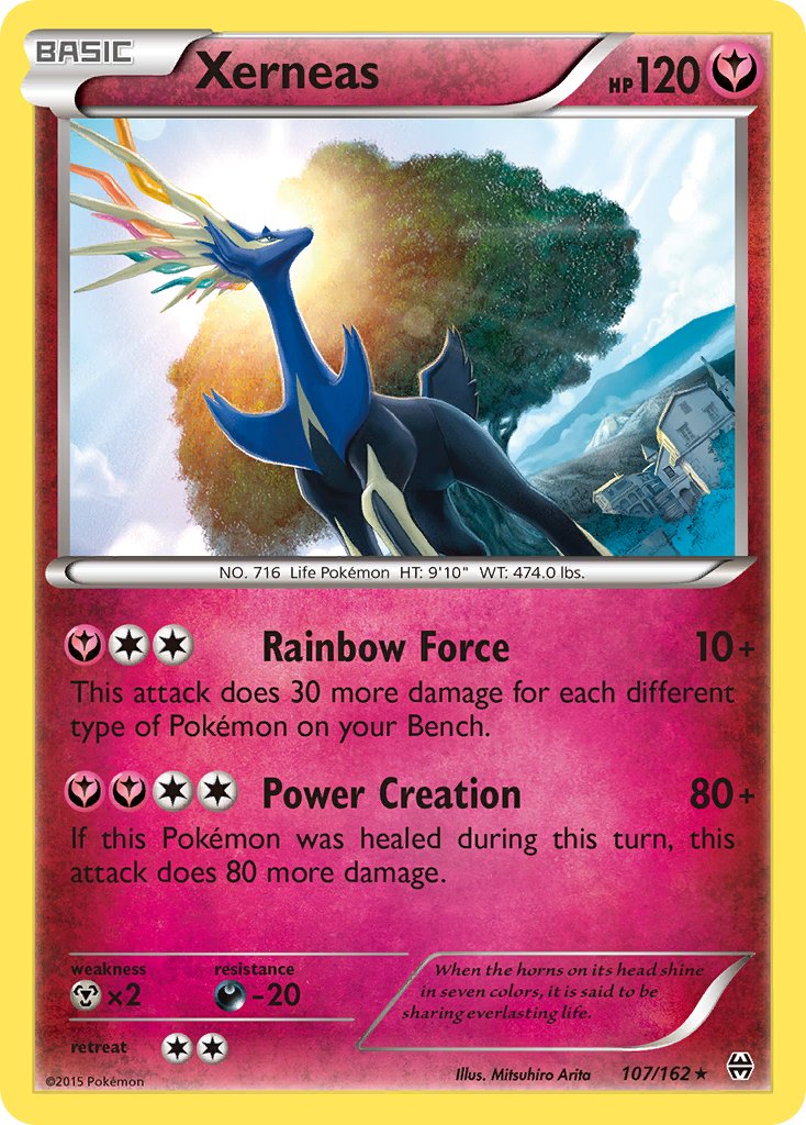Xerneas (107/162) (Theme Deck Exclusive) [XY: BREAKthrough] | Exor Games Bridgewater