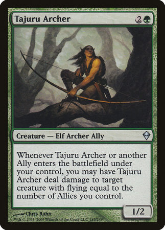 Tajuru Archer [Zendikar] | Exor Games Bridgewater