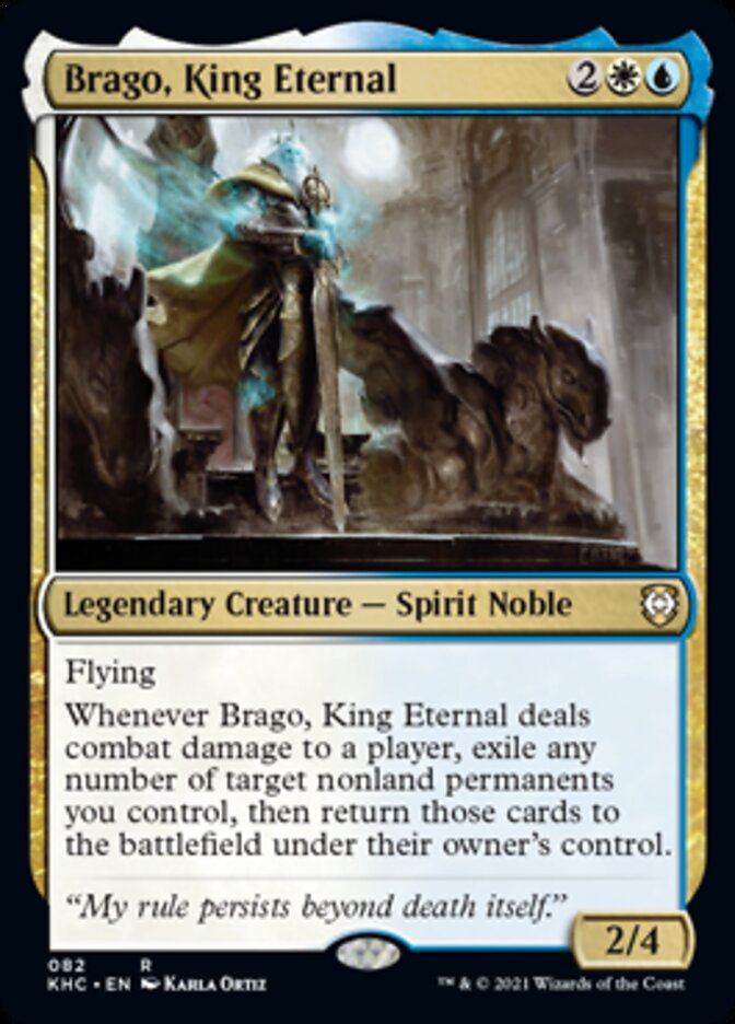 Brago, King Eternal [Kaldheim Commander] | Exor Games Bridgewater