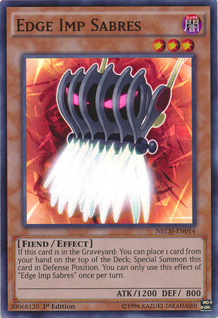 Edge Imp Sabres [NECH-EN014] Super Rare | Exor Games Bridgewater