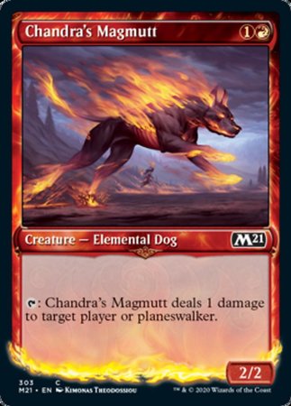 Chandra's Magmutt (Showcase) [Core Set 2021] | Exor Games Bridgewater