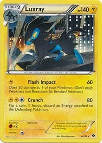 Luxray (46/99) (Theme Deck Exclusive) [Black & White: Next Destinies] | Exor Games Bridgewater