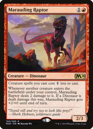 Marauding Raptor [Core Set 2020 Promos] | Exor Games Bridgewater