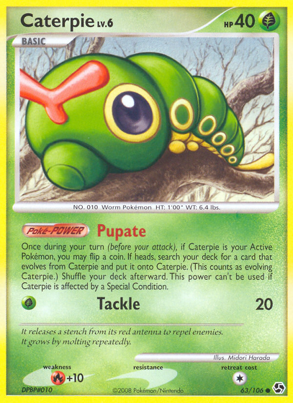 Caterpie (63/106) [Diamond & Pearl: Great Encounters] | Exor Games Bridgewater