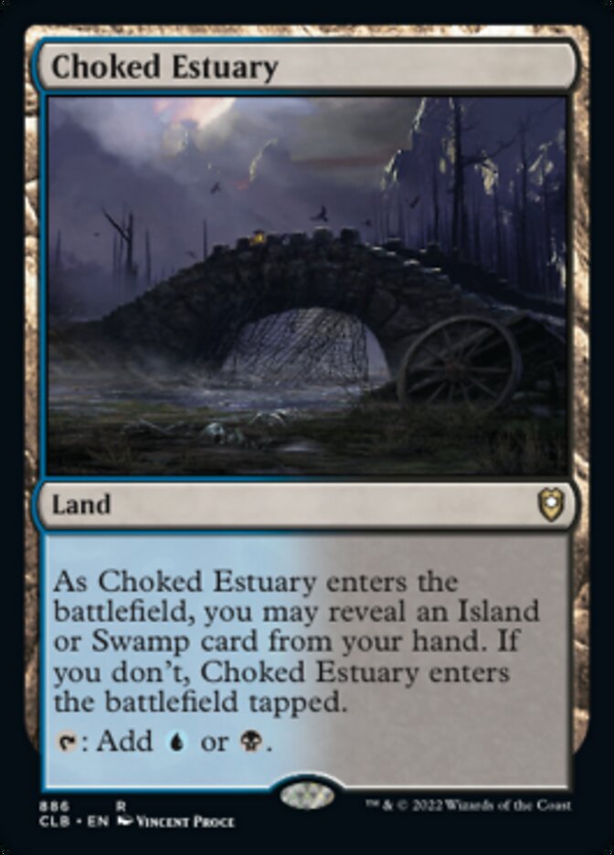Choked Estuary [Commander Legends: Battle for Baldur's Gate] | Exor Games Bridgewater