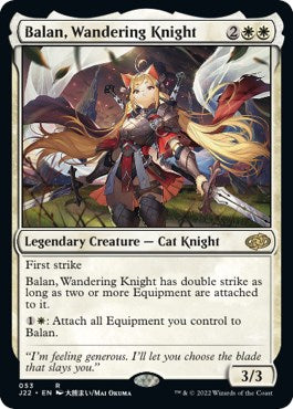 Balan, Wandering Knight [Jumpstart 2022] | Exor Games Bridgewater