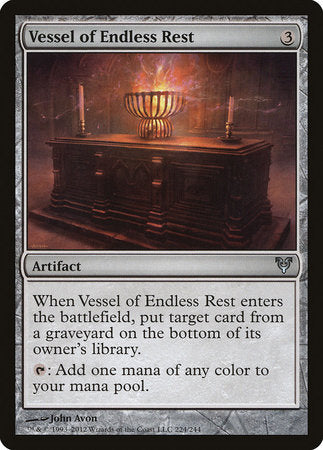 Vessel of Endless Rest [Avacyn Restored] | Exor Games Bridgewater