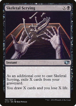 Skeletal Scrying [Commander 2014] | Exor Games Bridgewater