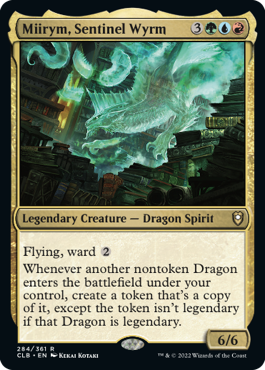 Miirym, Sentinel Wyrm [Commander Legends: Battle for Baldur's Gate] | Exor Games Bridgewater