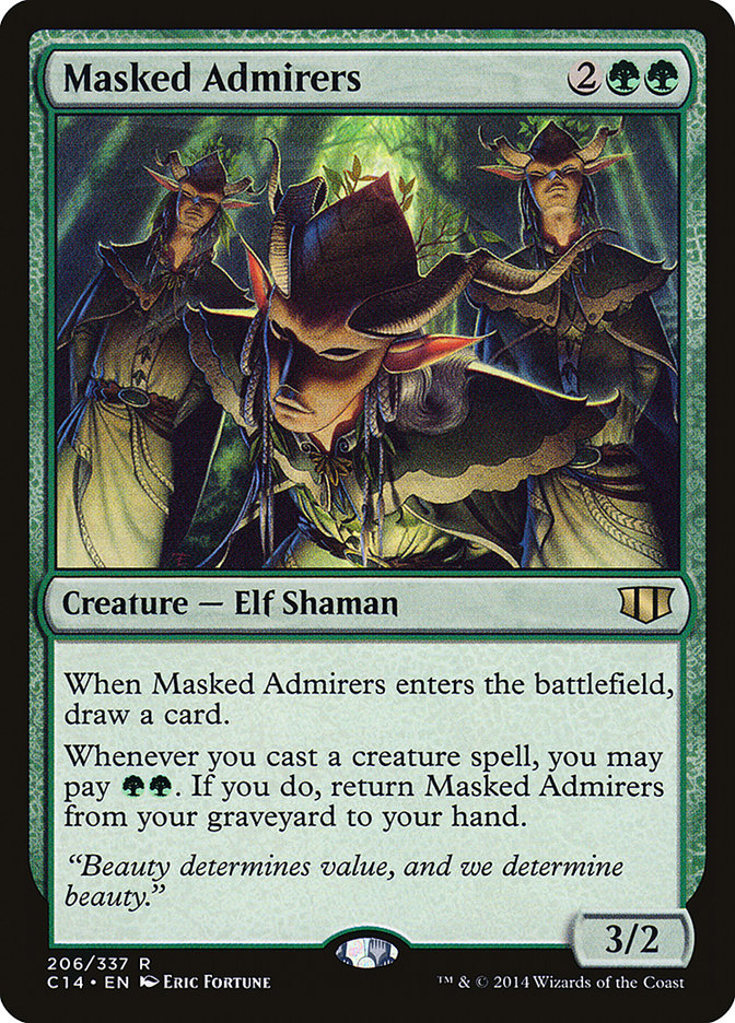 Masked Admirers [Commander 2014] | Exor Games Bridgewater