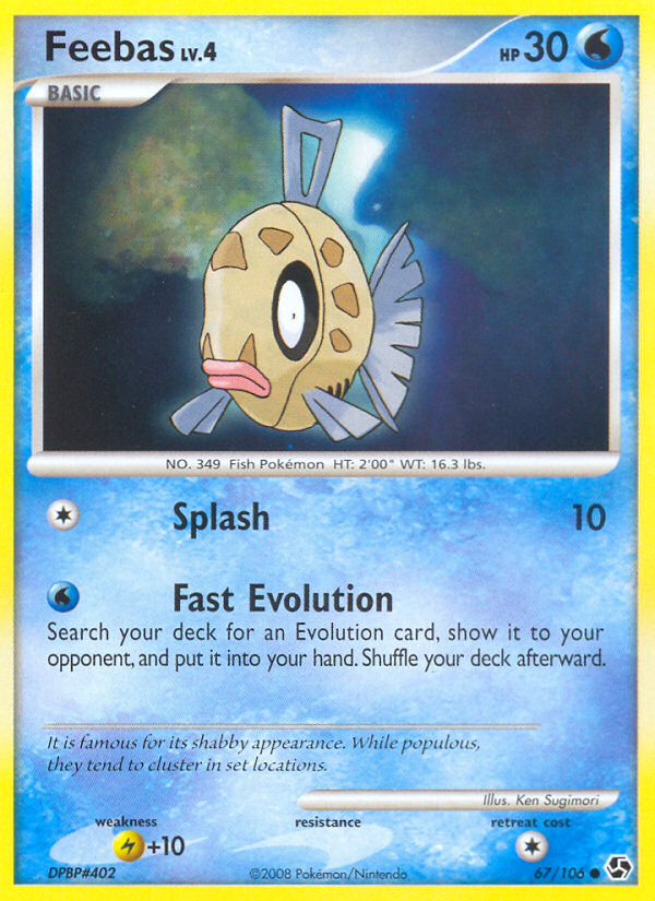 Feebas (67/106) [Diamond & Pearl: Great Encounters] | Exor Games Bridgewater