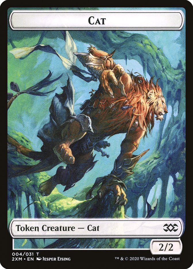 Cat Token [Double Masters] | Exor Games Bridgewater