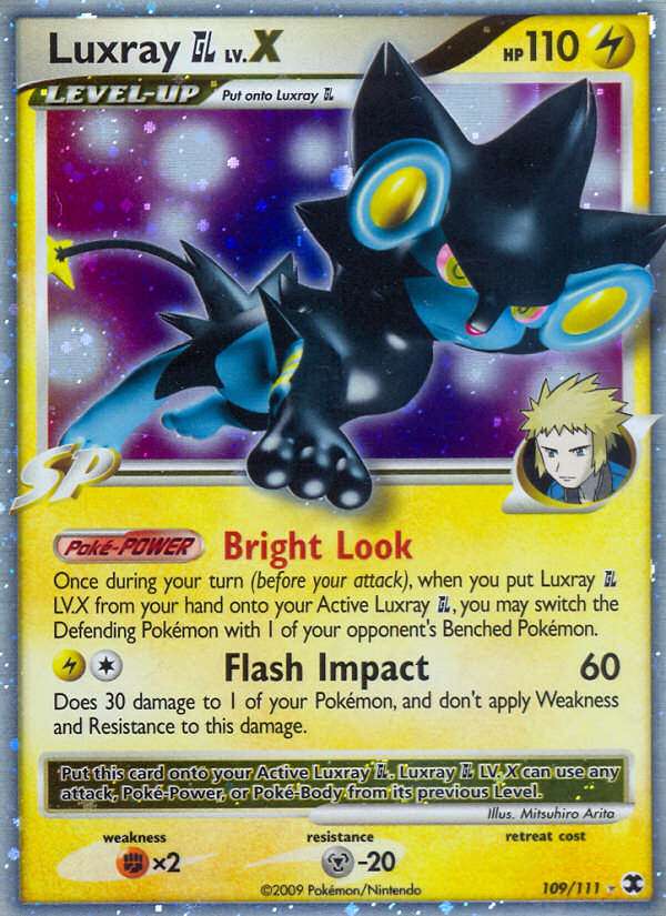 Luxray GL LV.X (109/111) [Platinum: Rising Rivals] | Exor Games Bridgewater