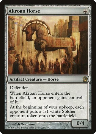 Akroan Horse [Theros] | Exor Games Bridgewater