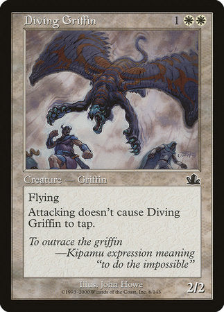 Diving Griffin [Prophecy] | Exor Games Bridgewater