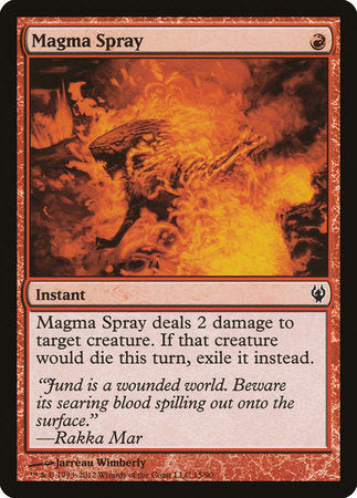 Magma Spray [Duel Decks: Izzet vs. Golgari] | Exor Games Bridgewater