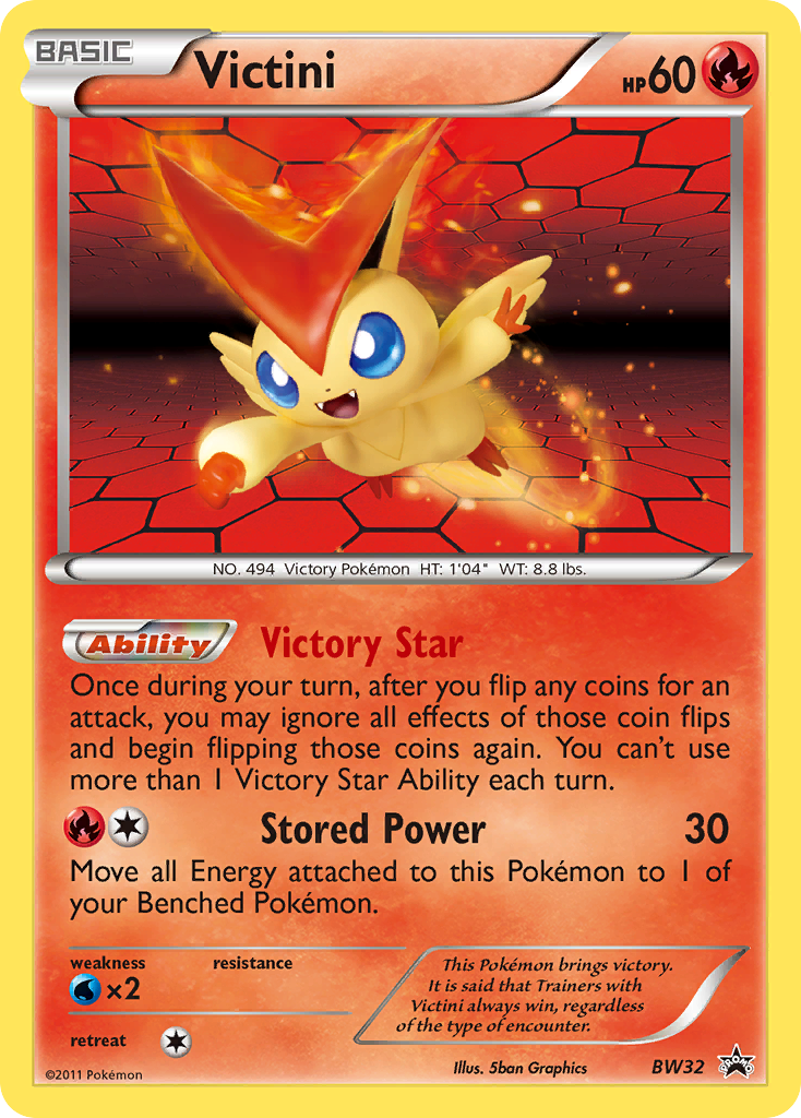 Victini (BW32) [Black & White: Black Star Promos] | Exor Games Bridgewater