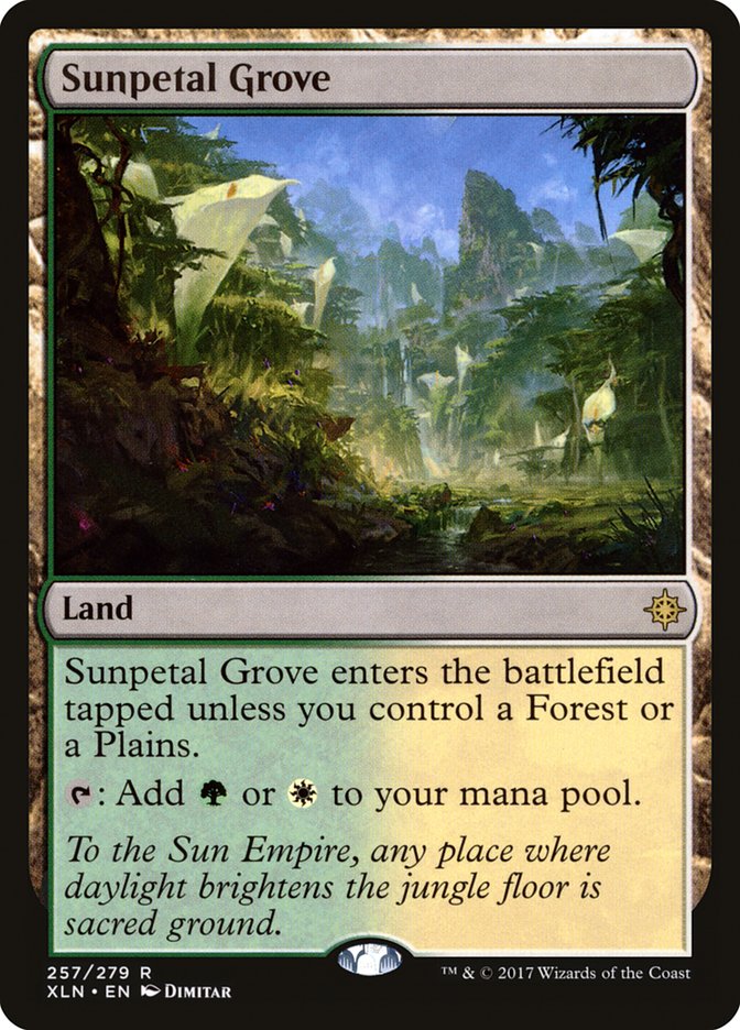 Sunpetal Grove [Ixalan] | Exor Games Bridgewater