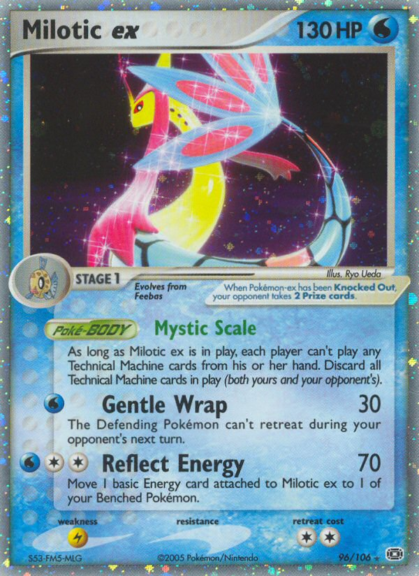 Milotic ex (96/106) [EX: Emerald] | Exor Games Bridgewater