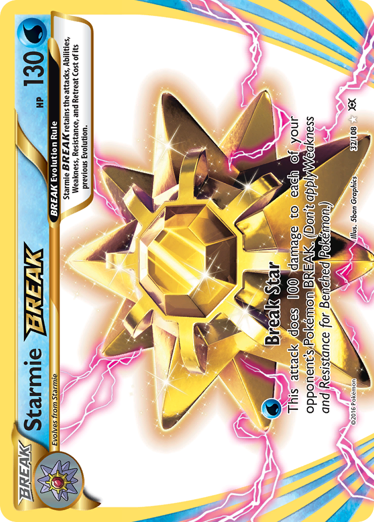 Starmie BREAK (32/108) [XY: Evolutions] | Exor Games Bridgewater