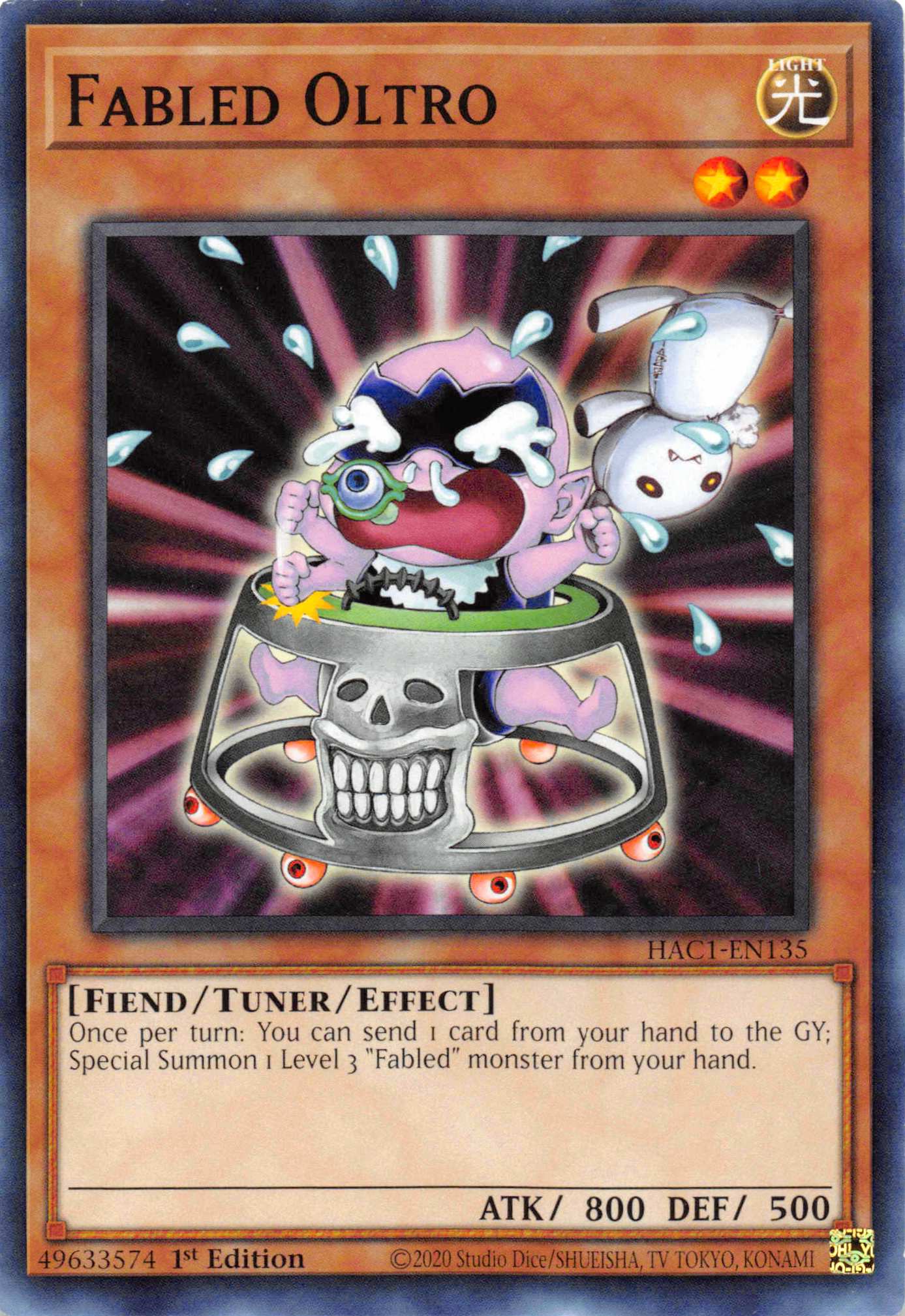 Fabled Oltro [HAC1-EN135] Common | Exor Games Bridgewater