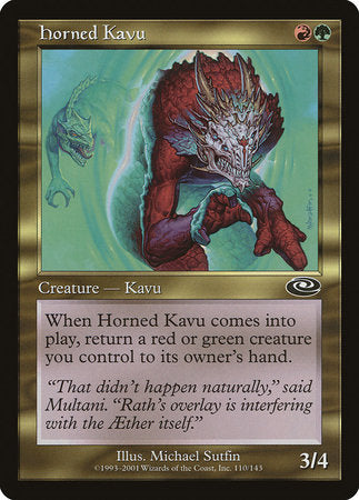 Horned Kavu [Planeshift] | Exor Games Bridgewater