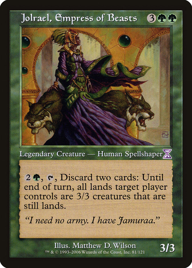 Jolrael, Empress of Beasts [Time Spiral Timeshifted] | Exor Games Bridgewater