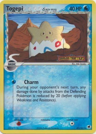 Togepi (41/101) (Delta Species) (Stamped) [EX: Dragon Frontiers] | Exor Games Bridgewater