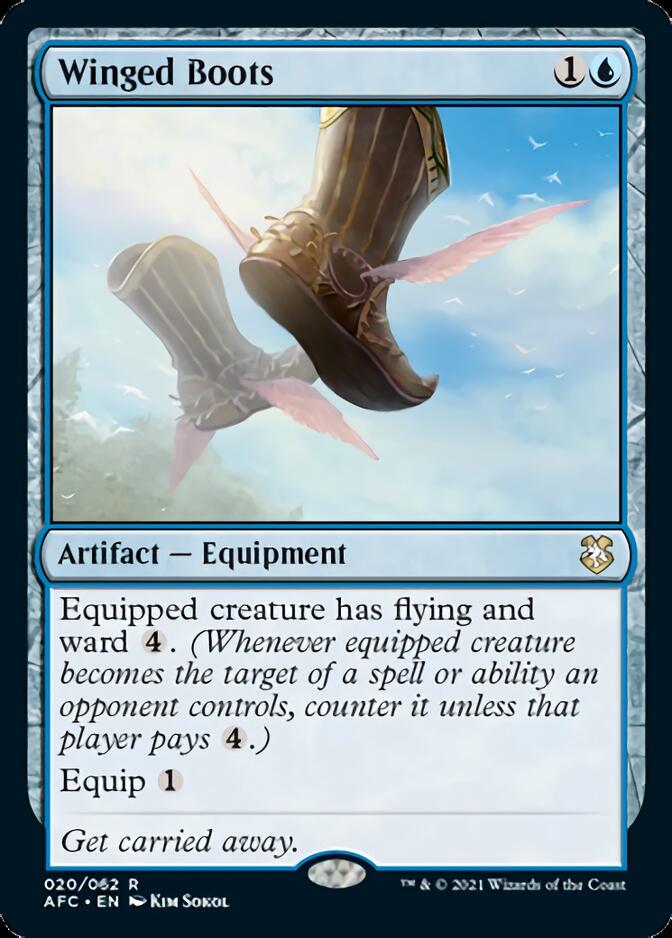 Winged Boots [Dungeons & Dragons: Adventures in the Forgotten Realms Commander] | Exor Games Bridgewater