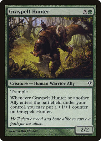 Graypelt Hunter [Worldwake] | Exor Games Bridgewater