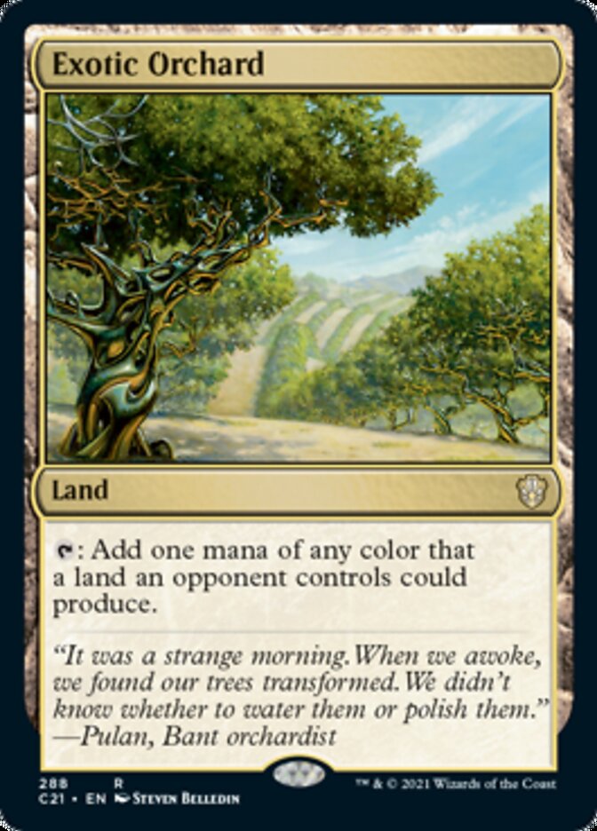 Exotic Orchard [Commander 2021] | Exor Games Bridgewater