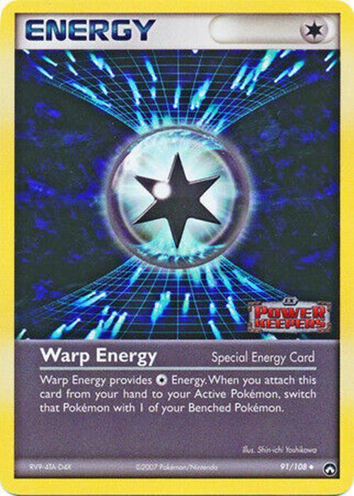 Warp Energy (91/108) (Stamped) [EX: Power Keepers] | Exor Games Bridgewater