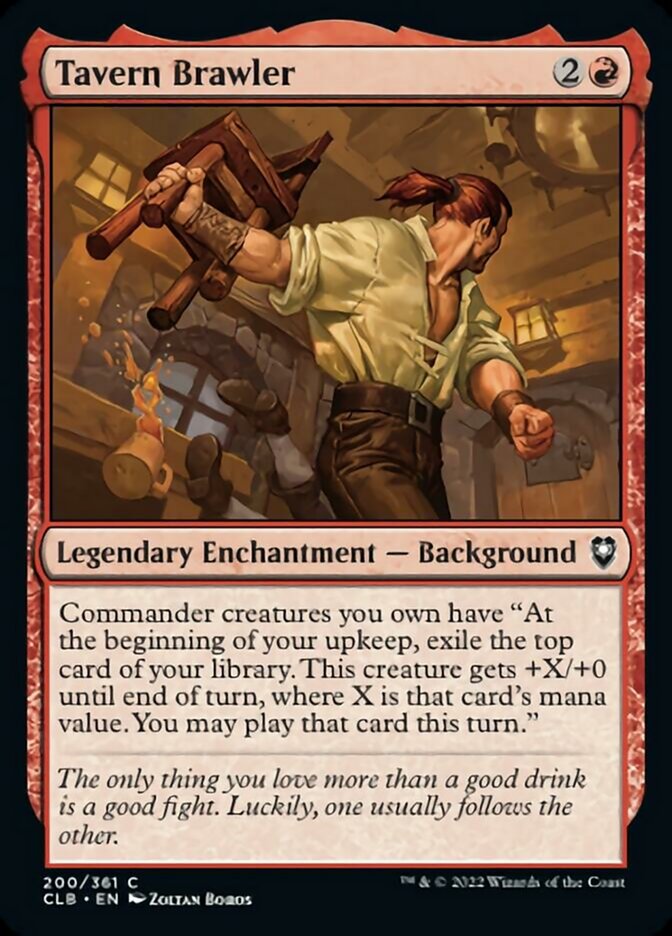 Tavern Brawler [Commander Legends: Battle for Baldur's Gate] | Exor Games Bridgewater