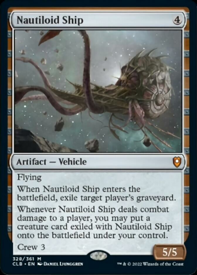 Nautiloid Ship [Commander Legends: Battle for Baldur's Gate] | Exor Games Bridgewater