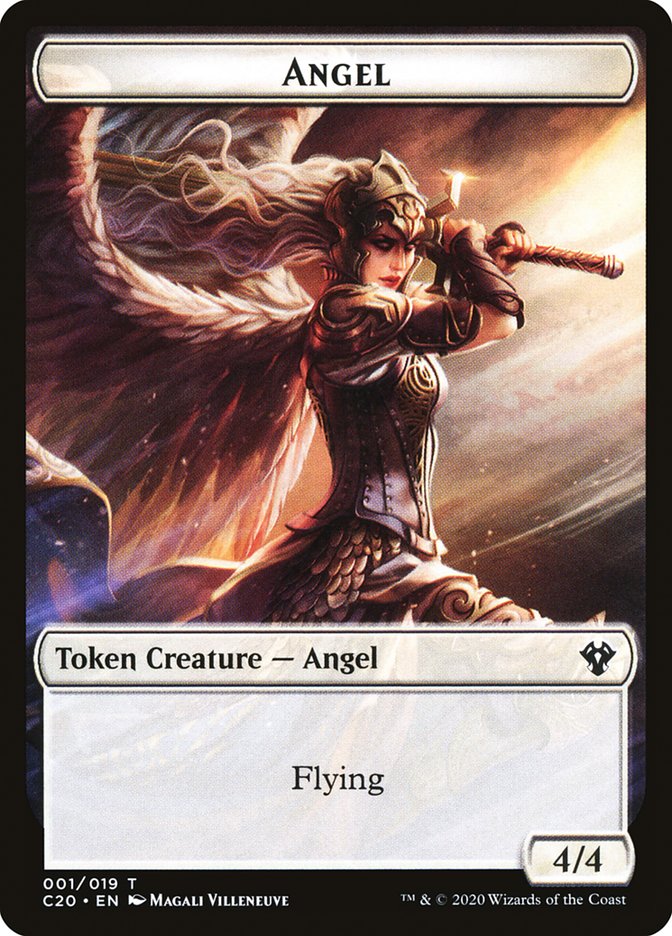 Angel Token [Commander 2020] | Exor Games Bridgewater