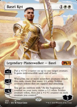 Basri Ket (Borderless) [Core Set 2021] | Exor Games Bridgewater