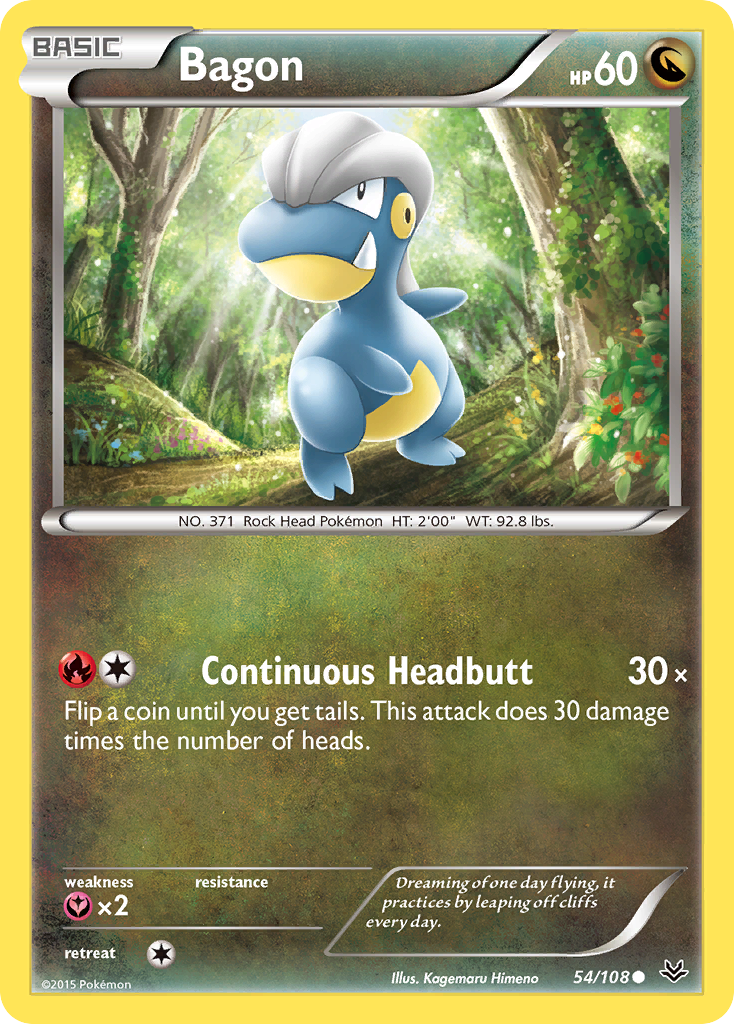 Bagon (54/108) [XY: Roaring Skies] | Exor Games Bridgewater